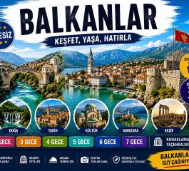 Otobüs İle Balkan Masalı (7 Gece - Tüm Çevre Gezileri ve Ekstra Turlar Dahil - Selanik Konaklama Farkıyla) - 2026 Dönemi