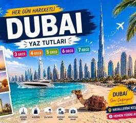 Görkemli Dubai & Lüksün Başkenti 3 Gece - Pegasus Hava Yolları  ile (2026 İlkbahar - Yaz Dönemi) - Cumartesi Hareket